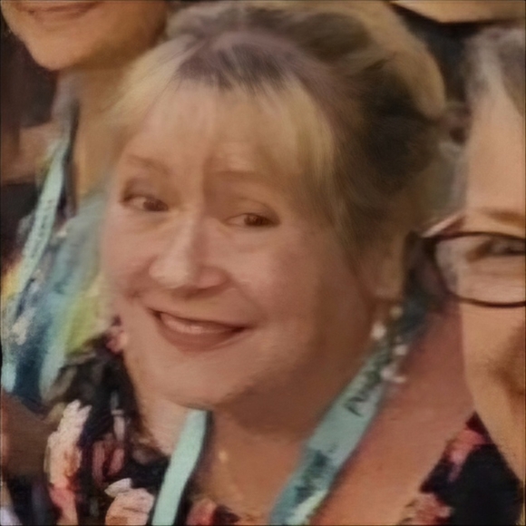 I'll Try & Restock Faux Pearl Hoop Earrings, Gold Tone - Picture 8 of 8